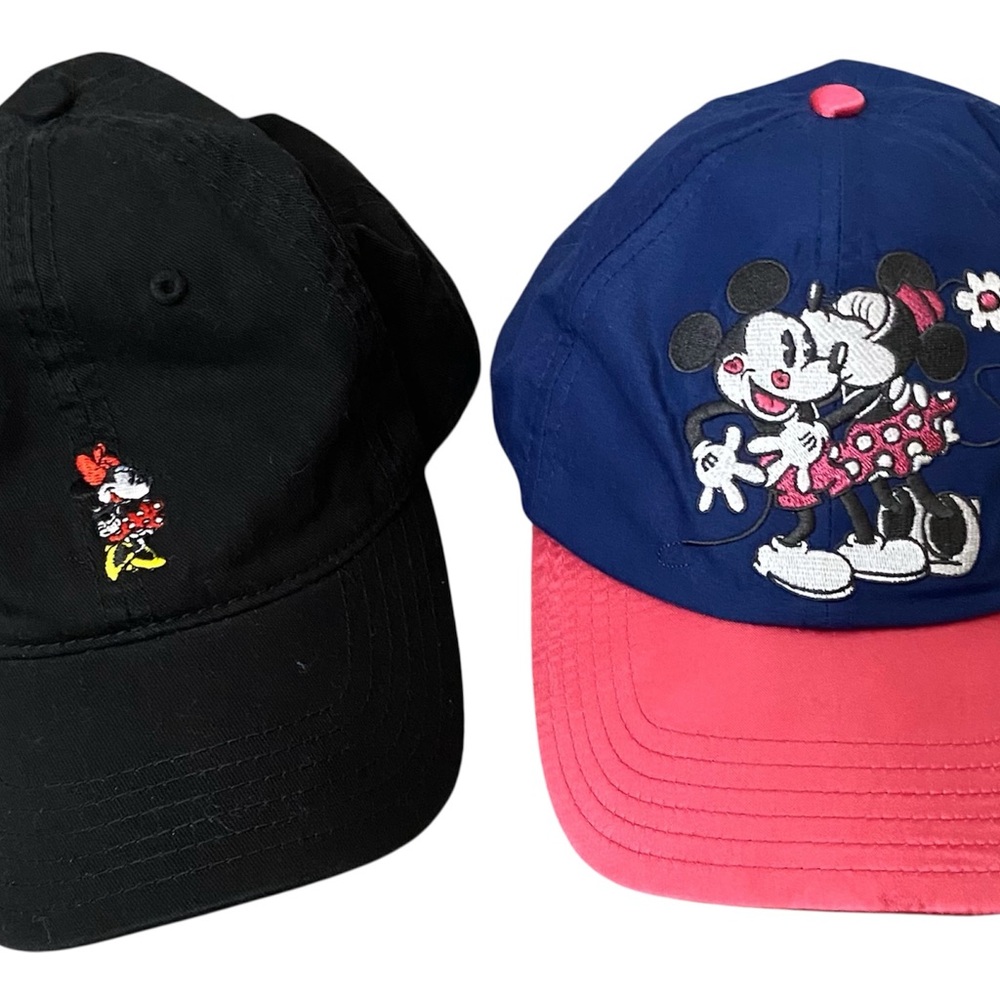 Disney Minnie Mouse Embroidered Hats Set